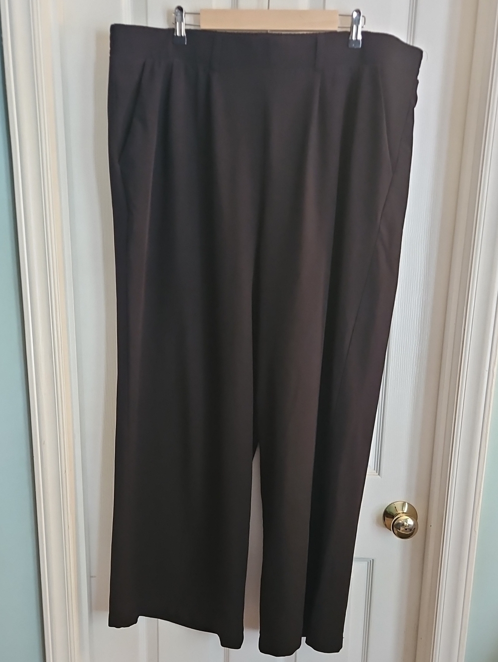 torrid Black Wide-Leg Pants W/ Pockets Business Pant Sz 3 Like New